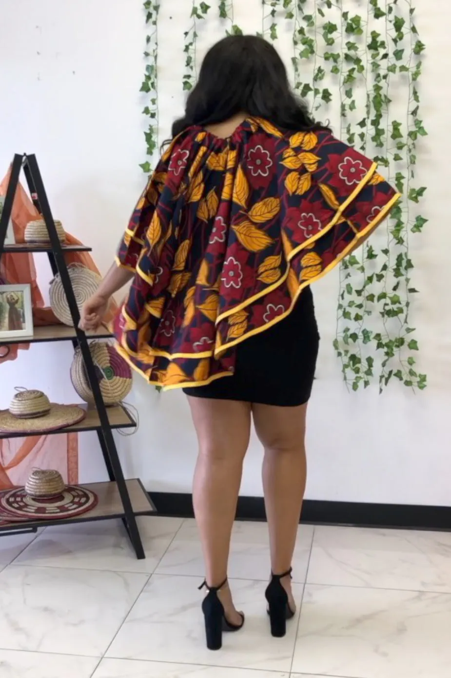 African Print Skirt /Top - Amaryllis FourMidable