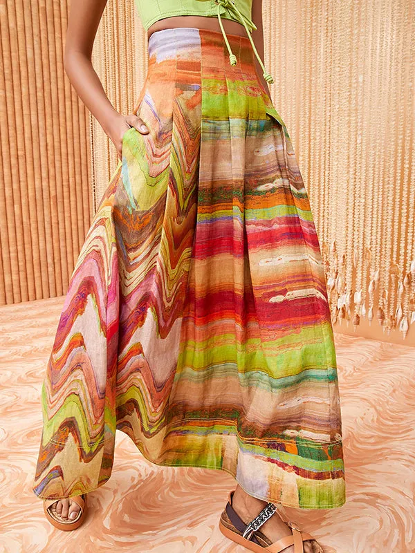 Alessandra Skirt in Canyon Sunset