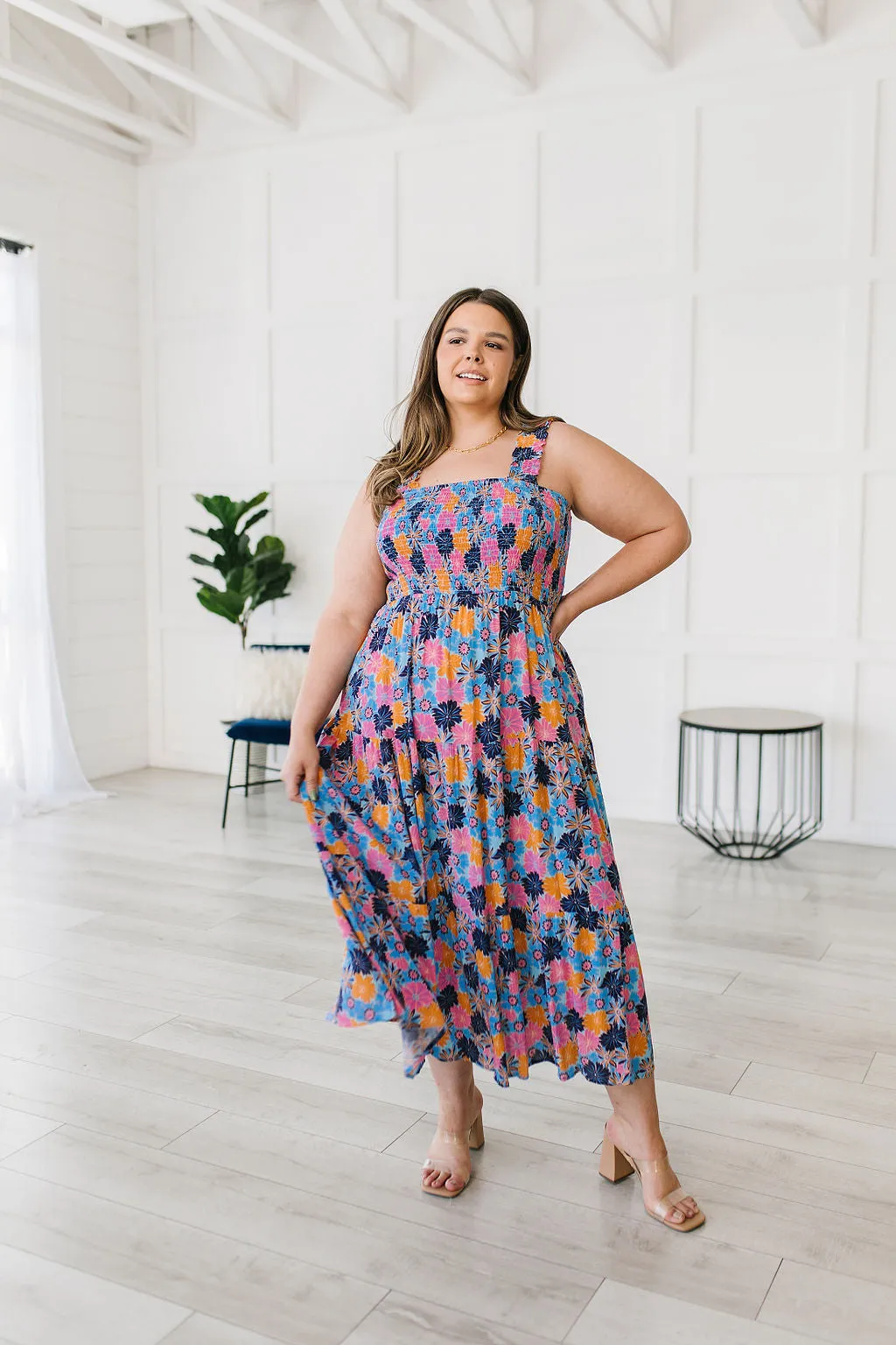 Along The Way Floral Maxi-USE CODE: FUNDAY FOR 25% OFF!!!