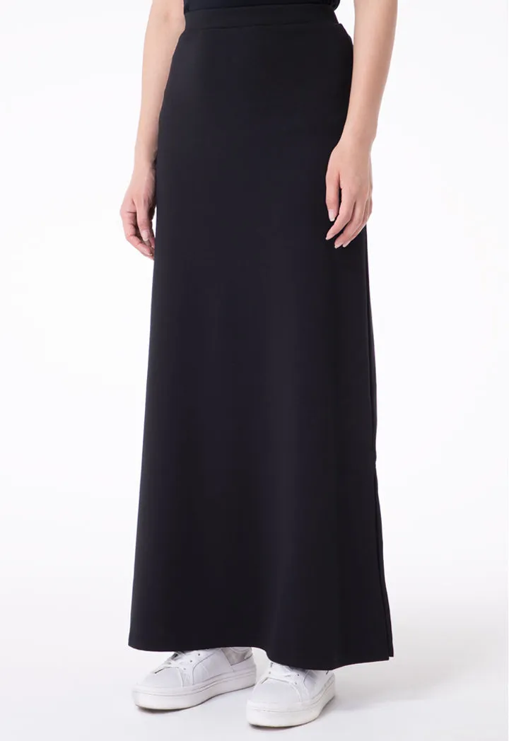 Basic Maxi A-Line Skirt