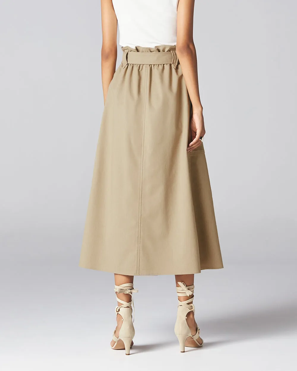 Beige Kyoto Skirt