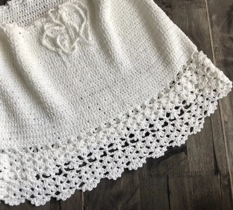 Boho Breeze Handmade Crochet Mini Skirt