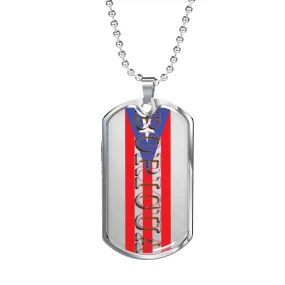 Boricua Dog Tag