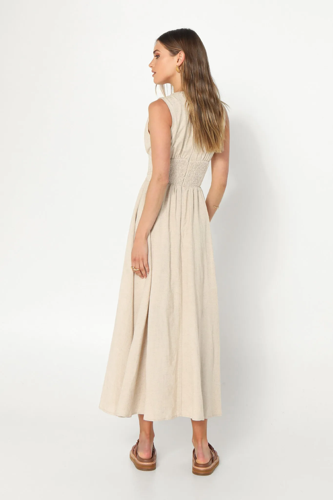 Cleo Maxi Dress | Stone