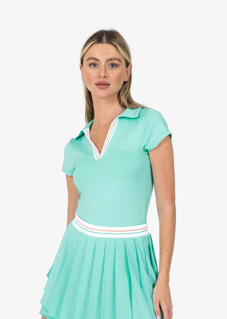 Club LC Vintage Collared Top Mint