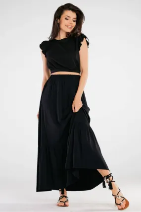 Cotton Maxi Skirt