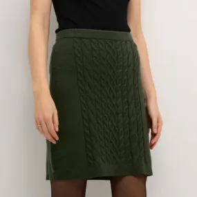 CR - Dela knit skirt - olive