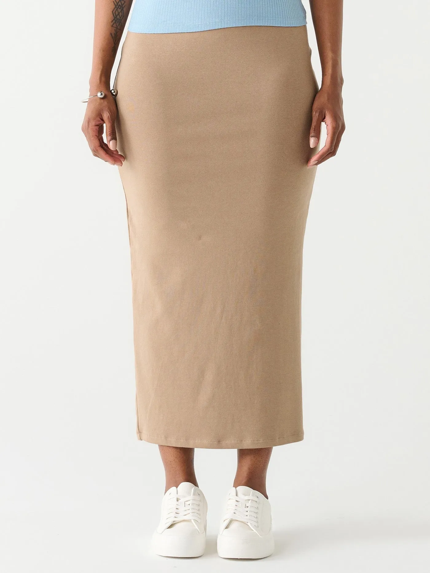 DEX Long Midi Pencil Skirt