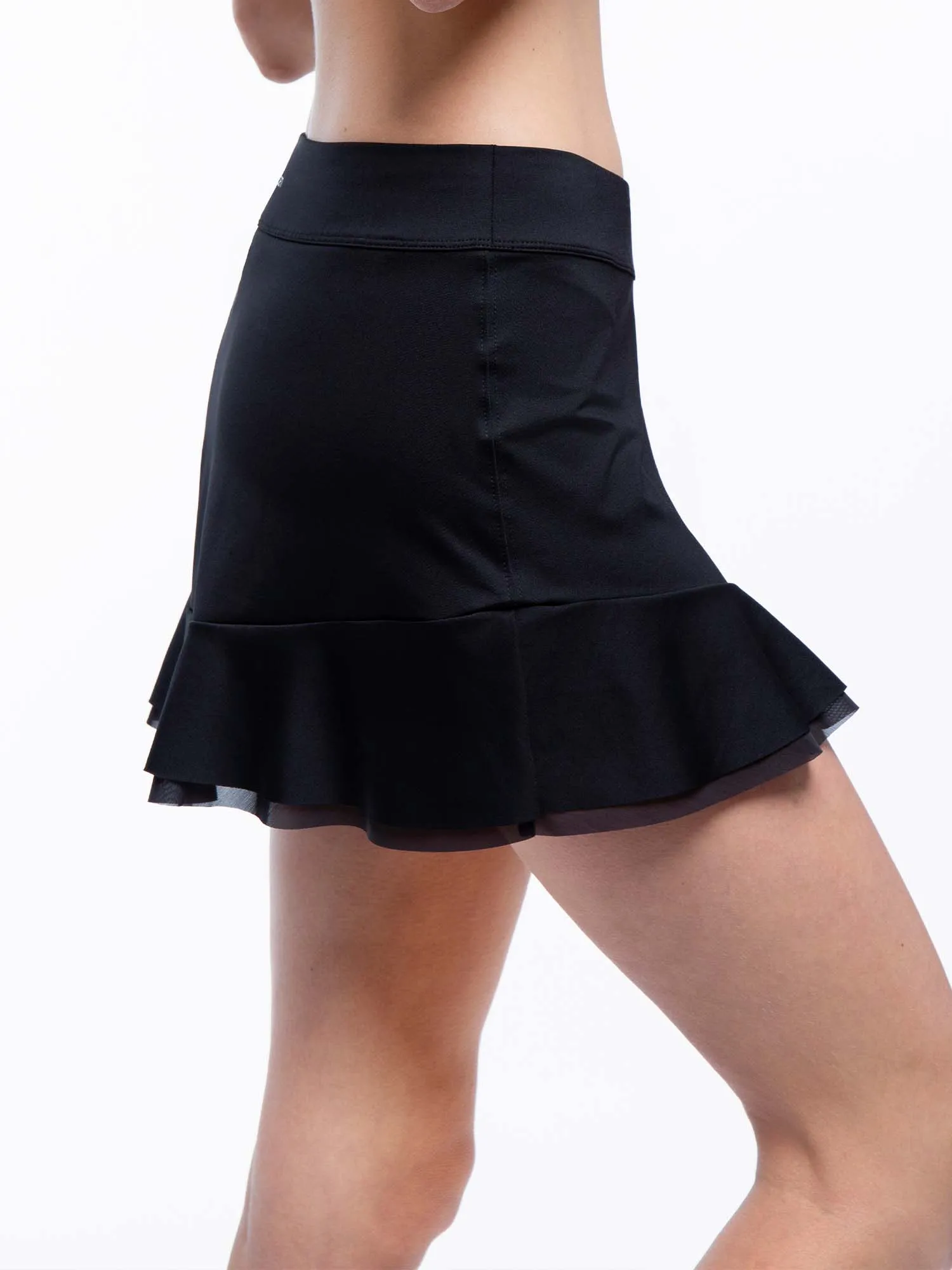 Emma 13 1/2" Tennis Skirt - Black