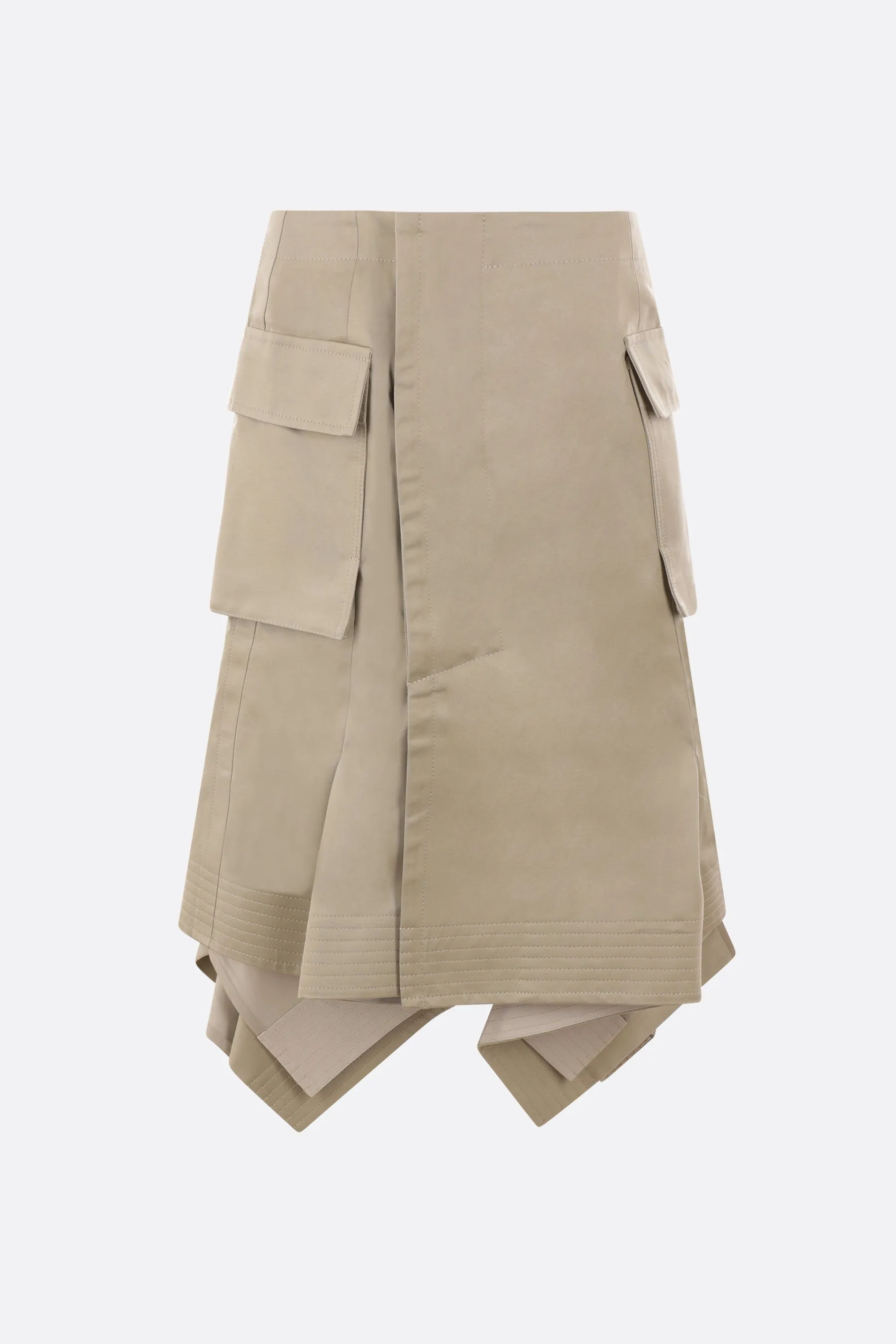 gabardine skirt