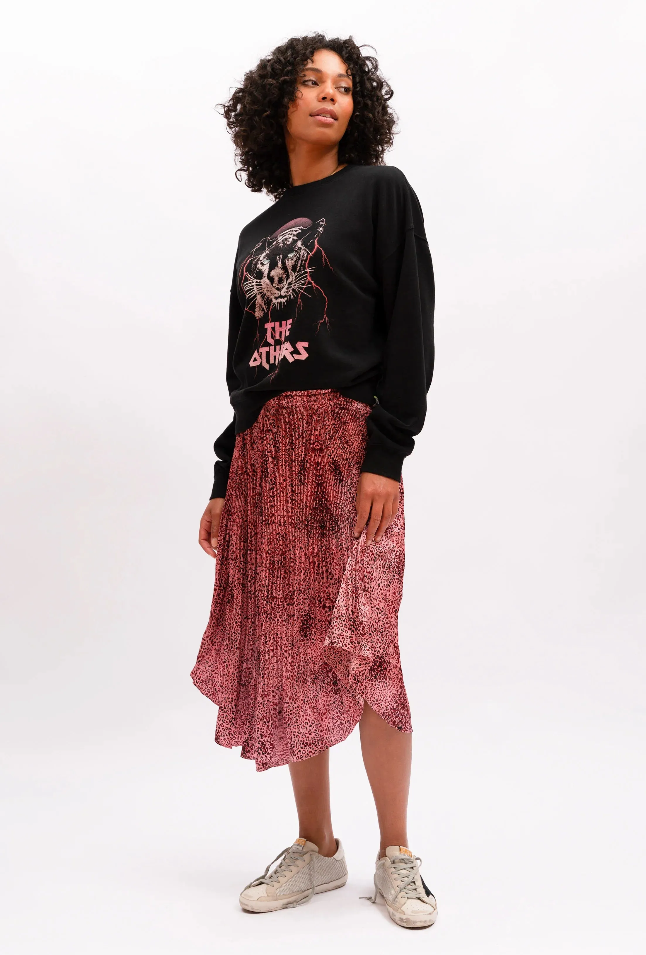 Gina Pleat Skirt