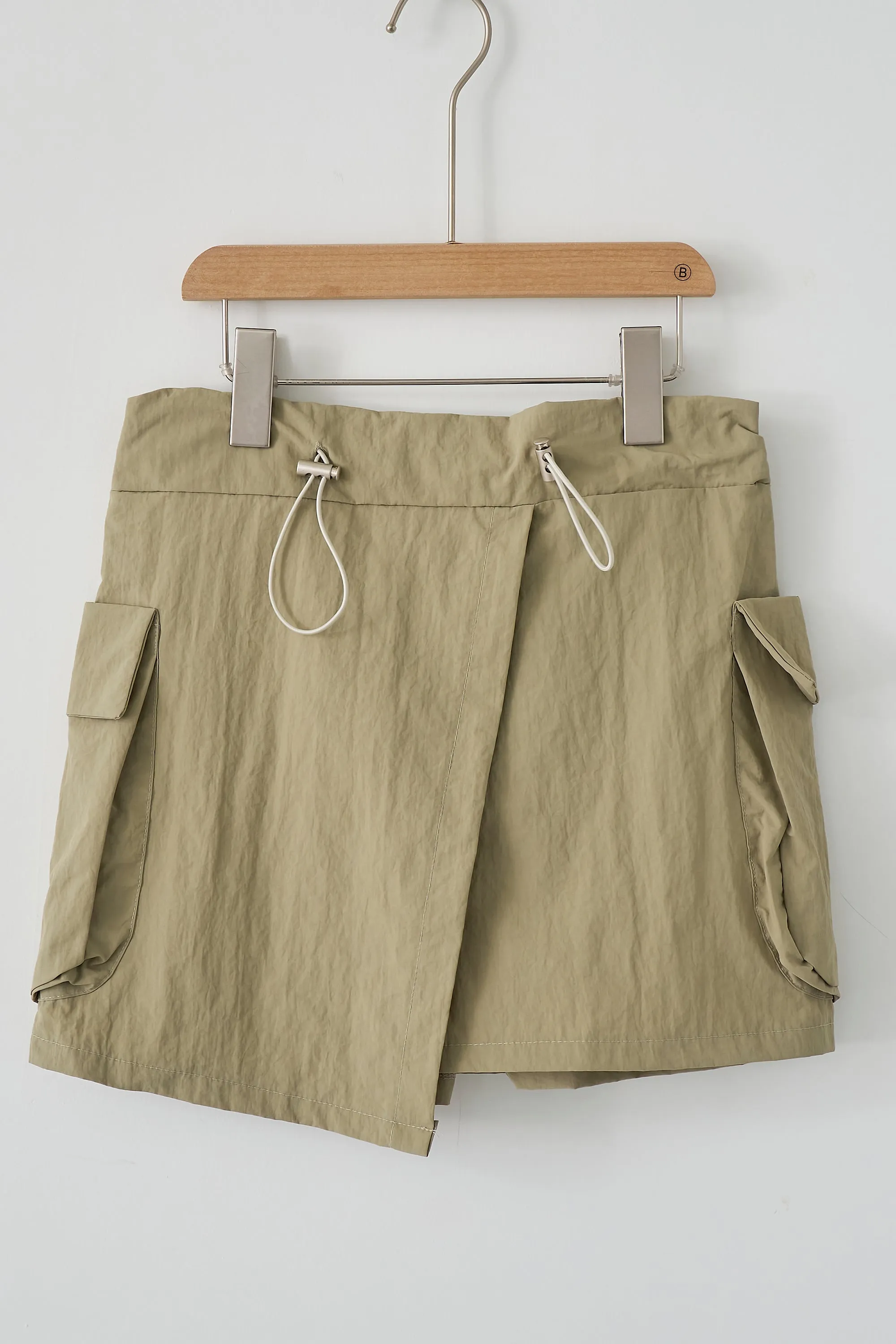 Lily Wrap Effect Cargo Skirt