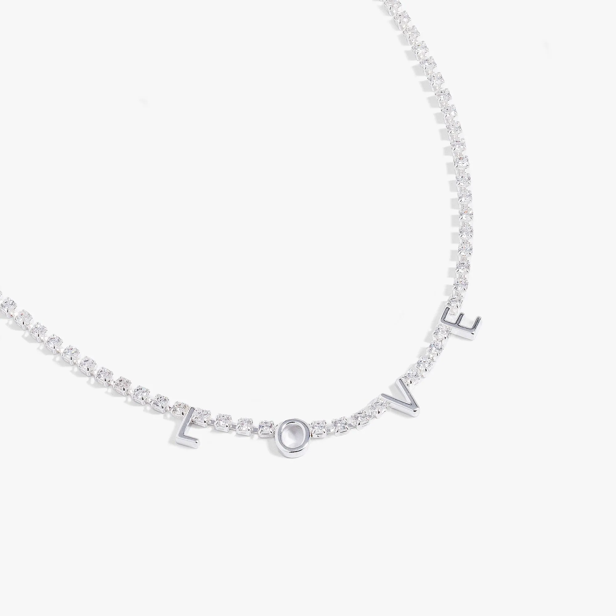 Love Tennis Necklace