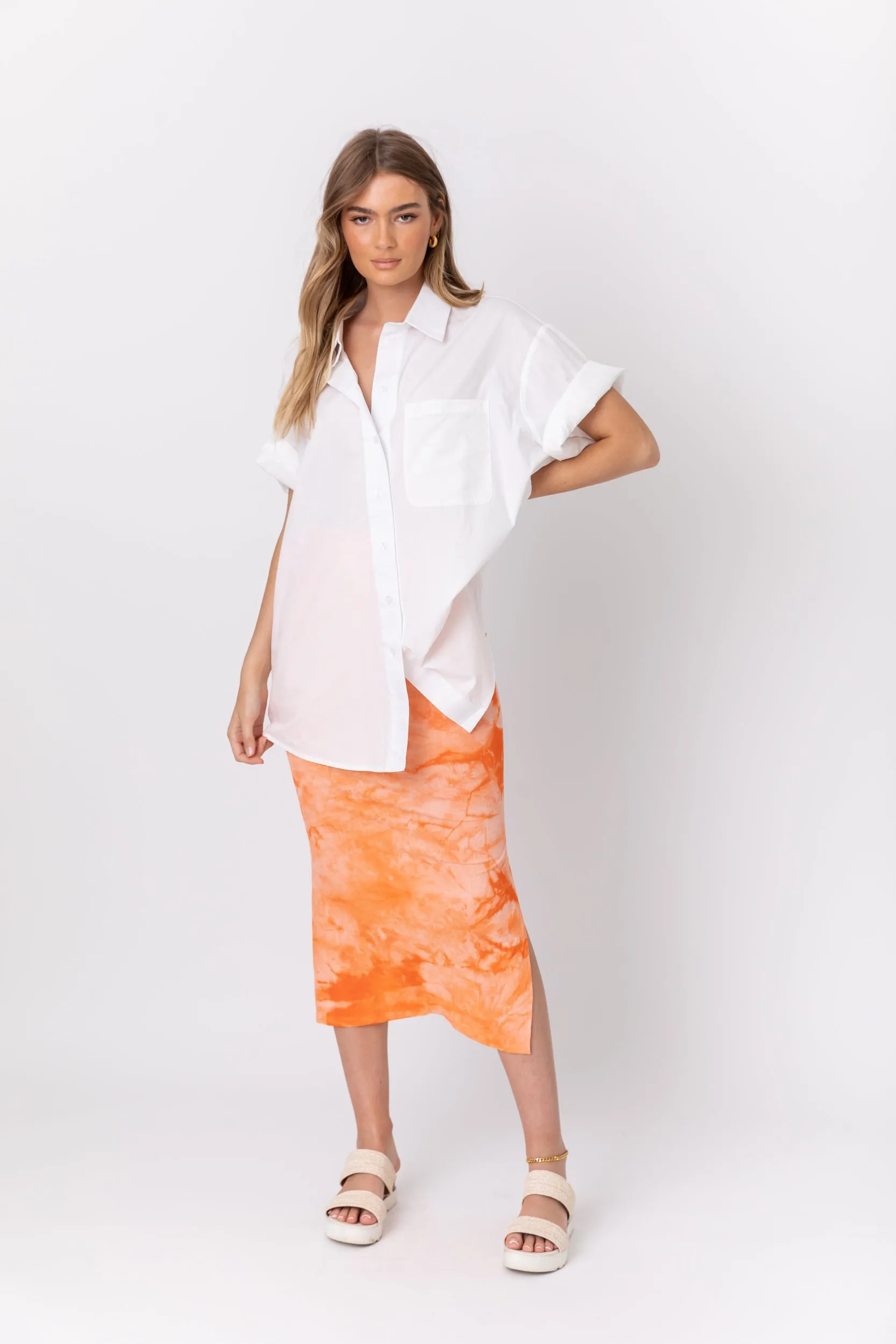 MAGNUS Skirt Orange