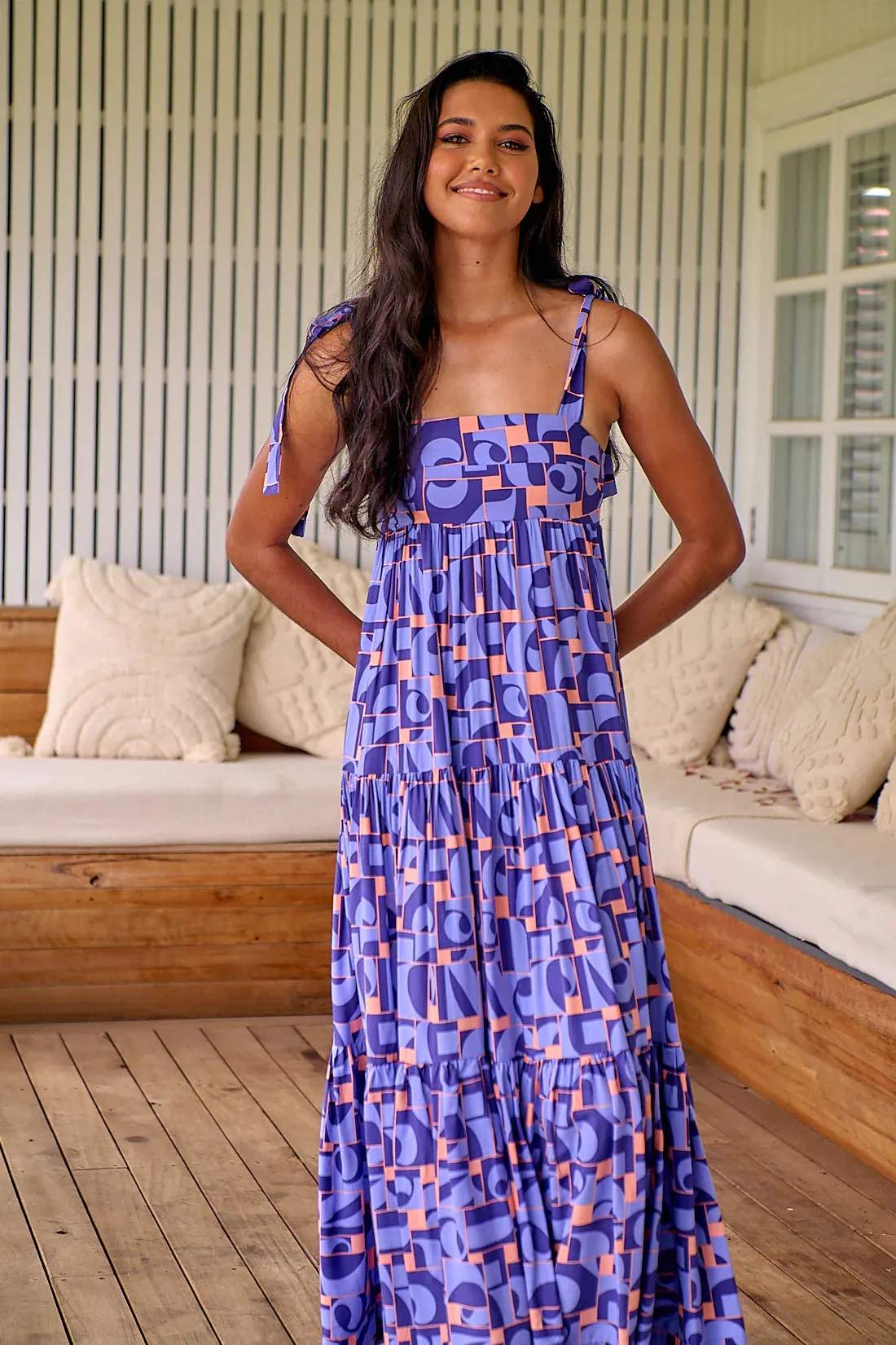 Marley Maxi Dress Abbi Print