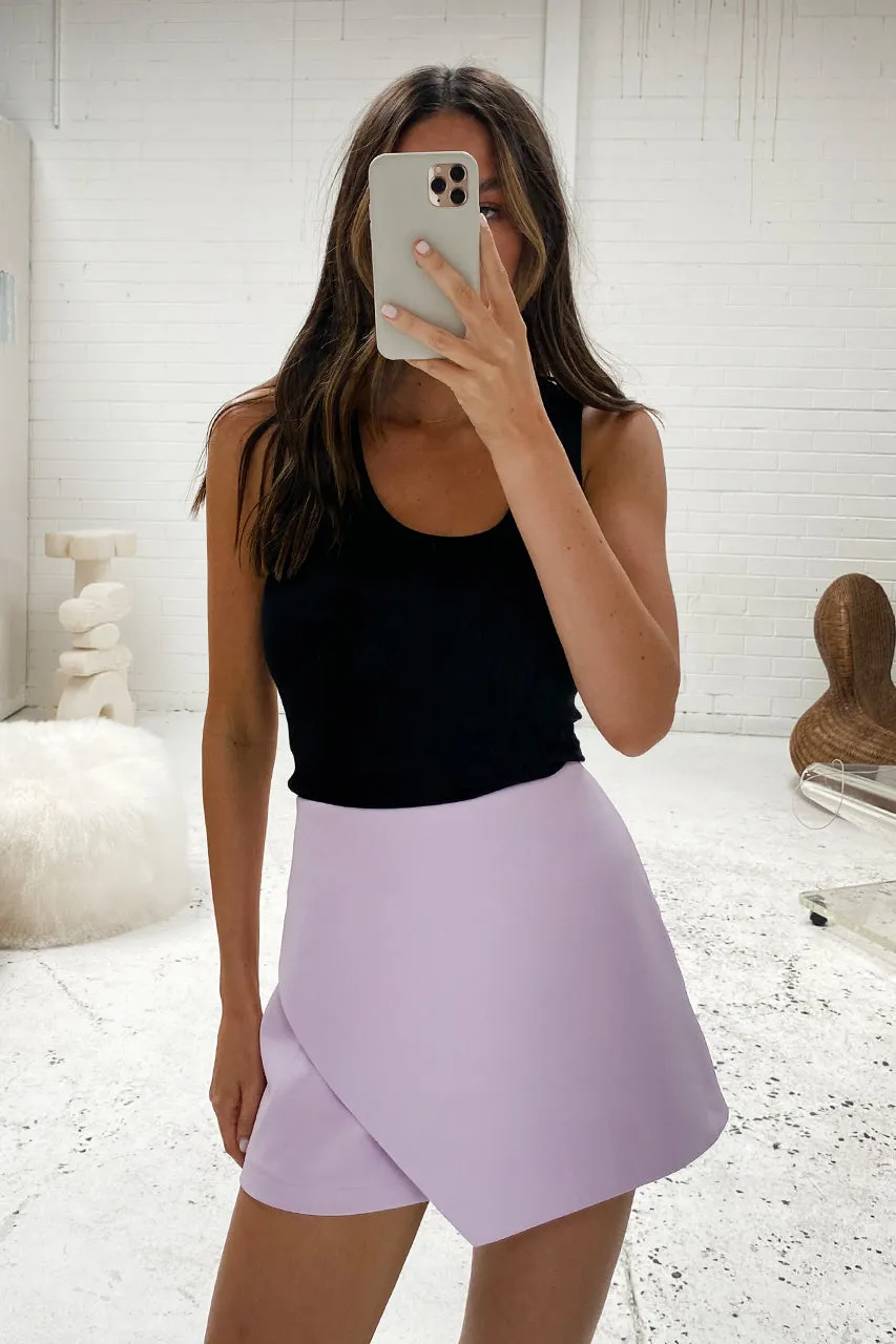 Marselle Mini Skort | Lilac