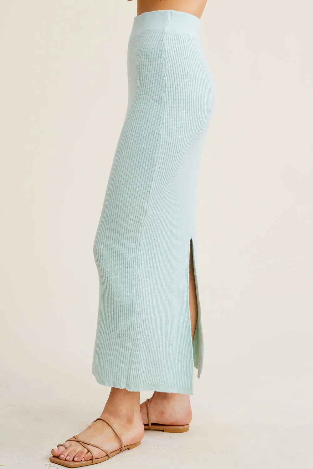 Mint Pencil Skirt