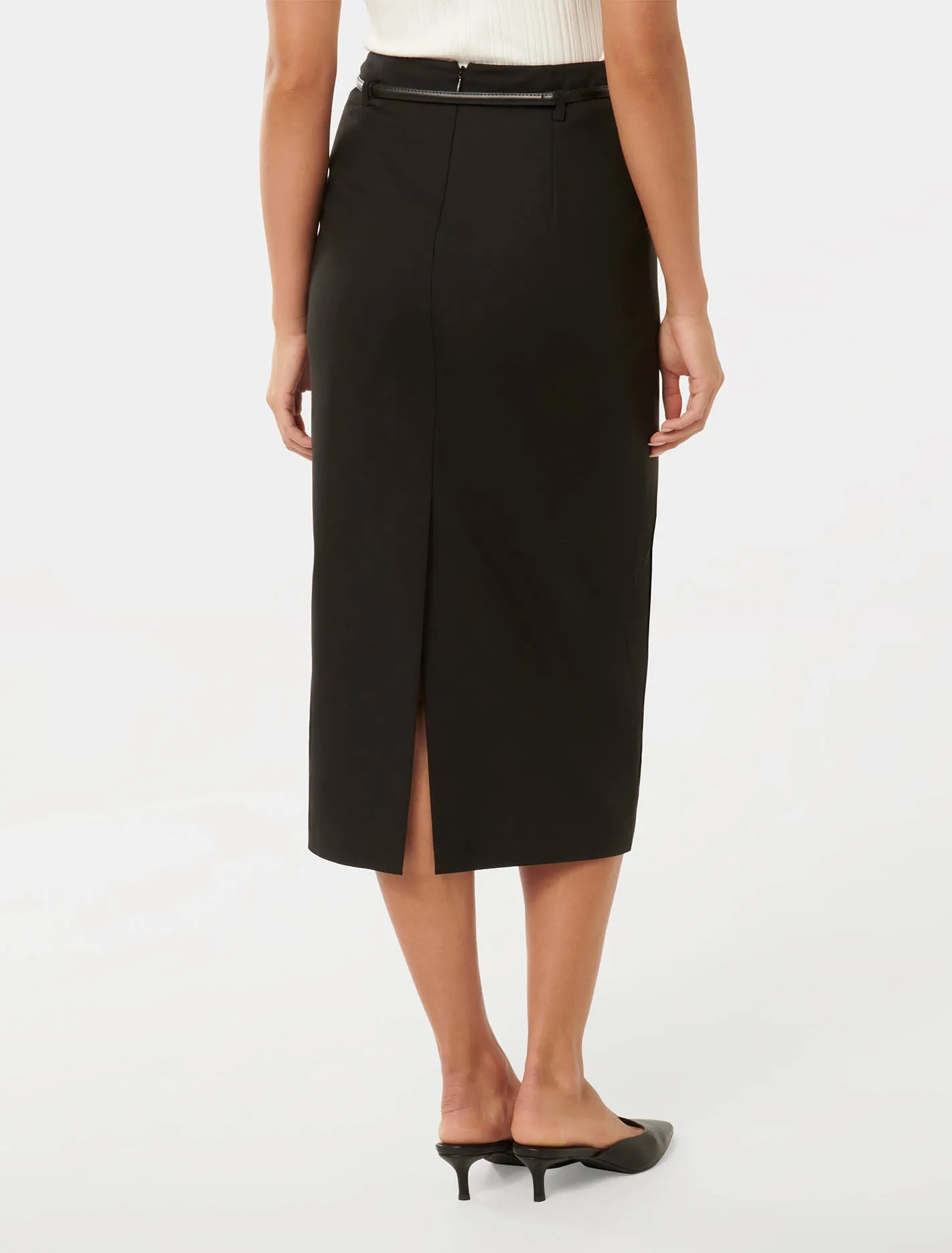 Nadia Pencil Midi Skirt