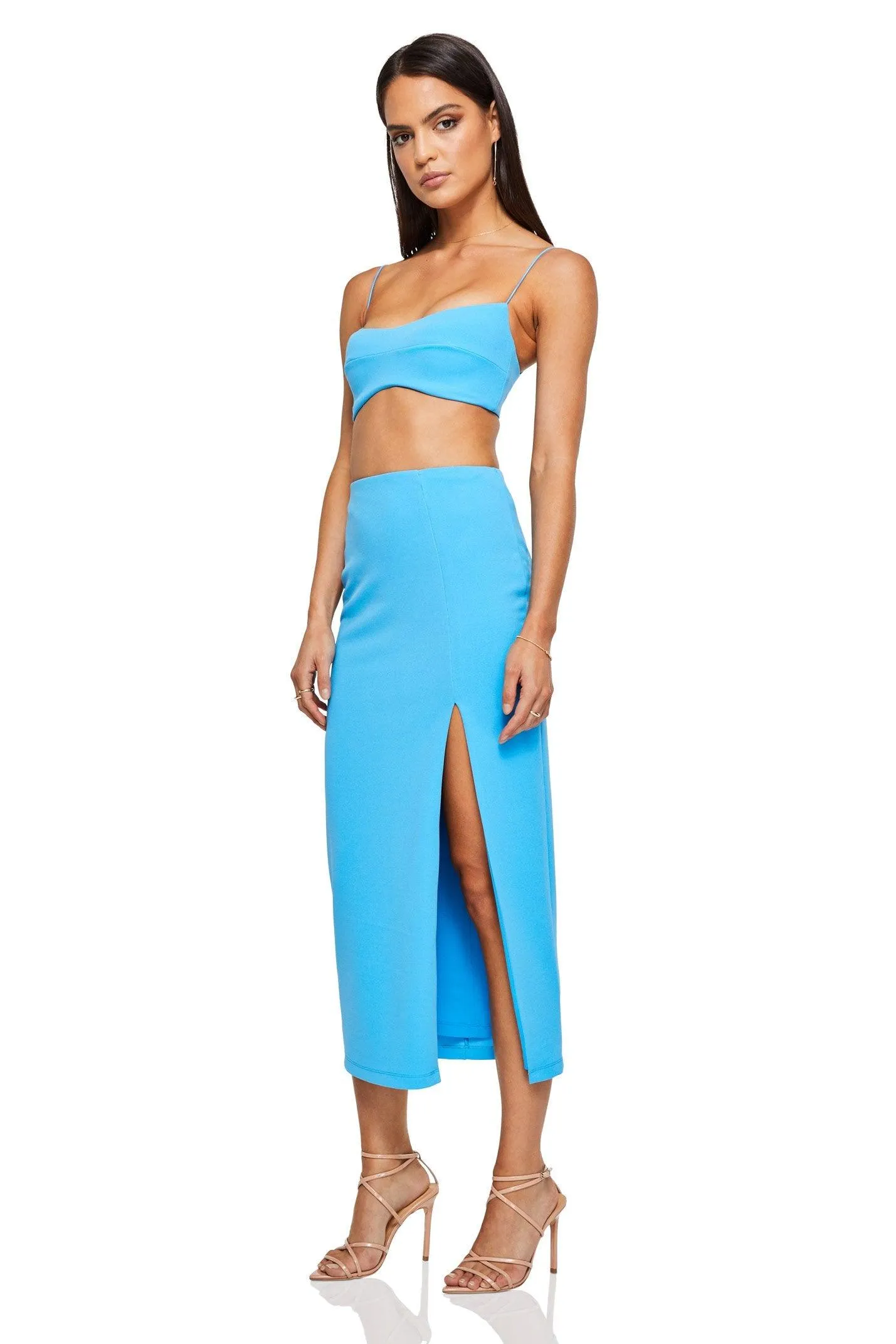 Nookie Maia Crop - Blue