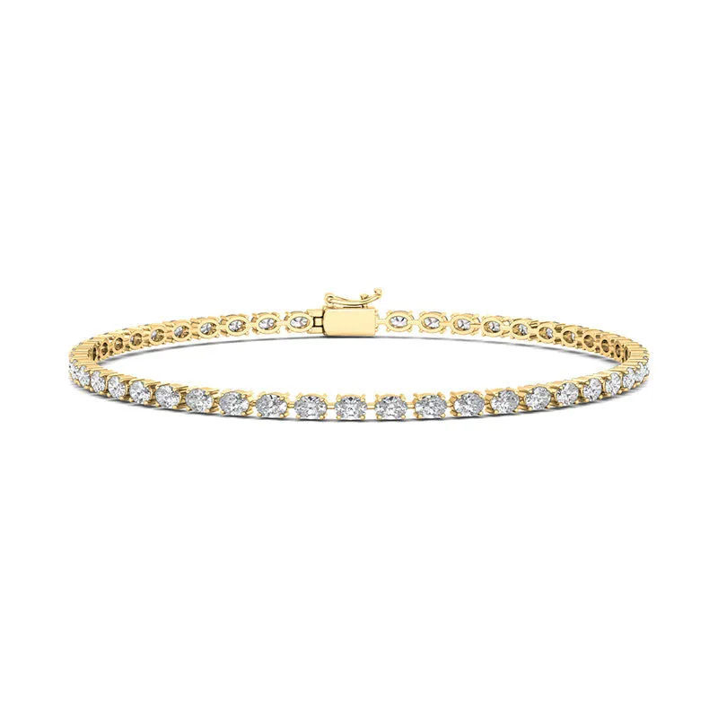 Oval Tennis bracelet