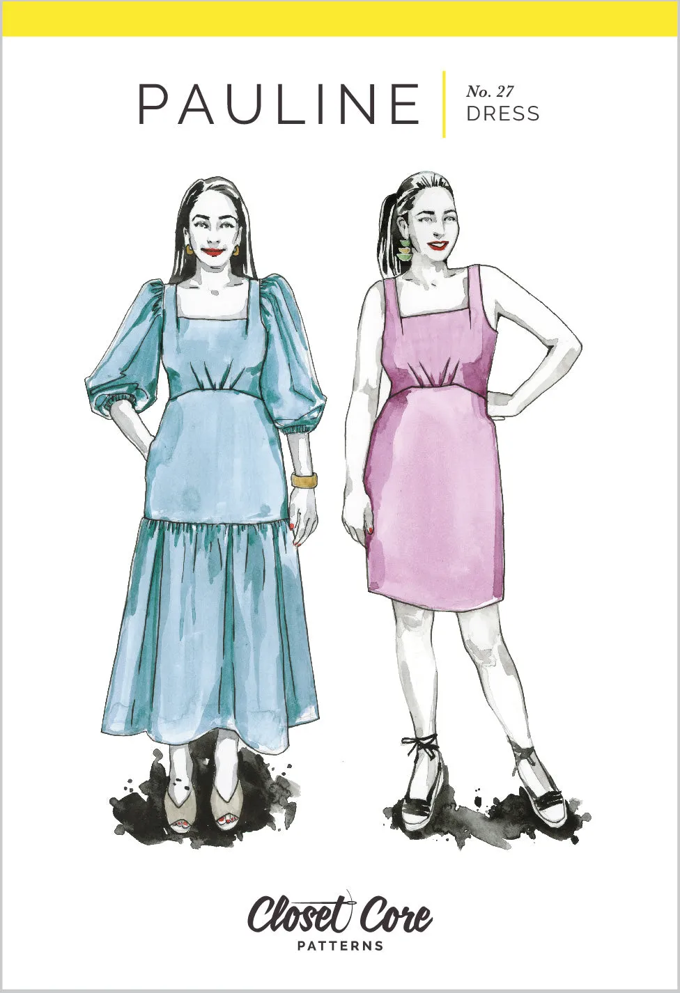 Pauline Dress Sewing Pattern by Closet Core Patterns