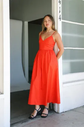 Poppy Tie Back Dress