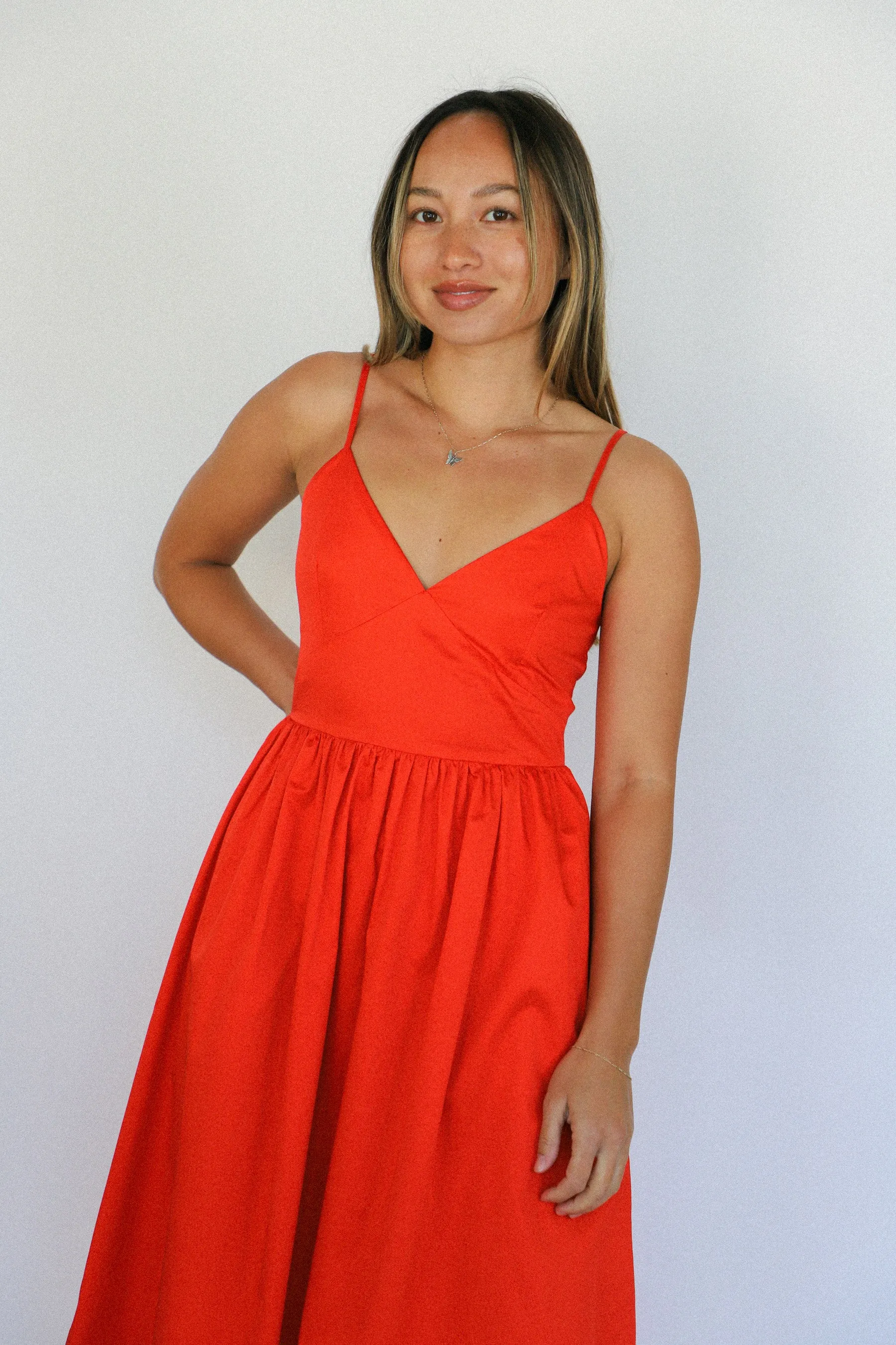 Poppy Tie Back Dress