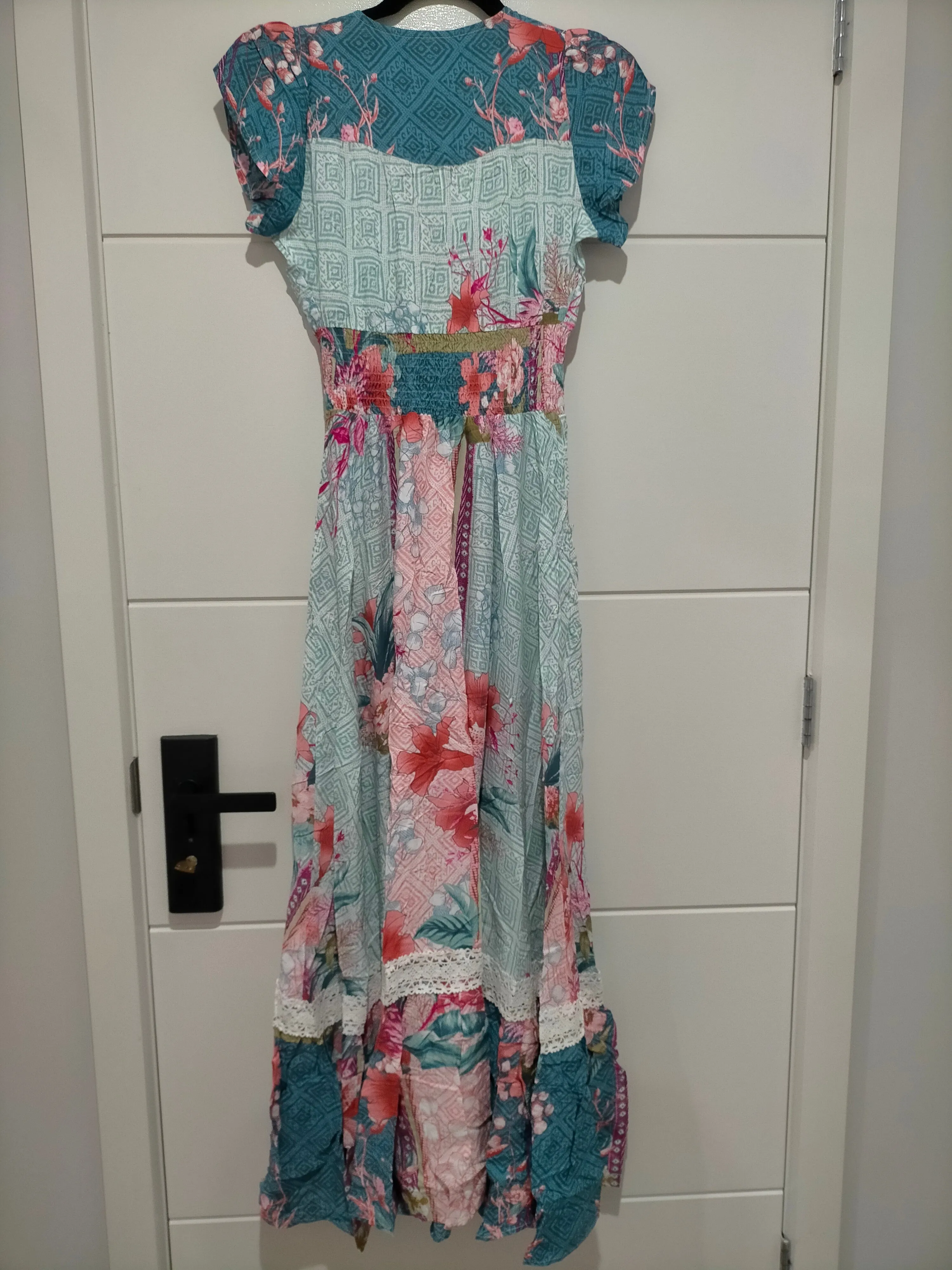 Romi Maxi Dress in Cemeli Print