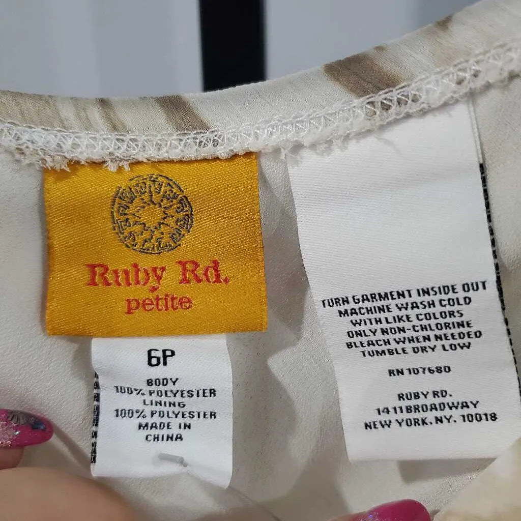 Ruby Rd Skirt 6P