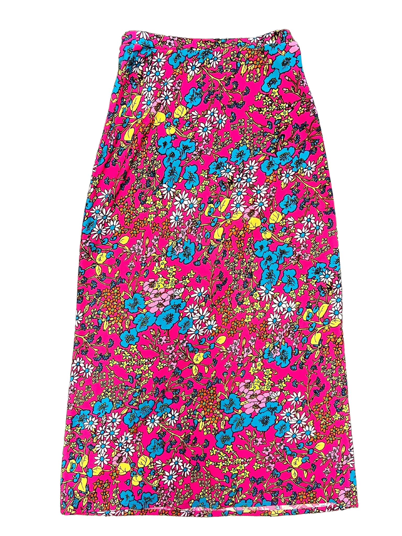 Size 6 - Sister Studios Pink Floral Skirt