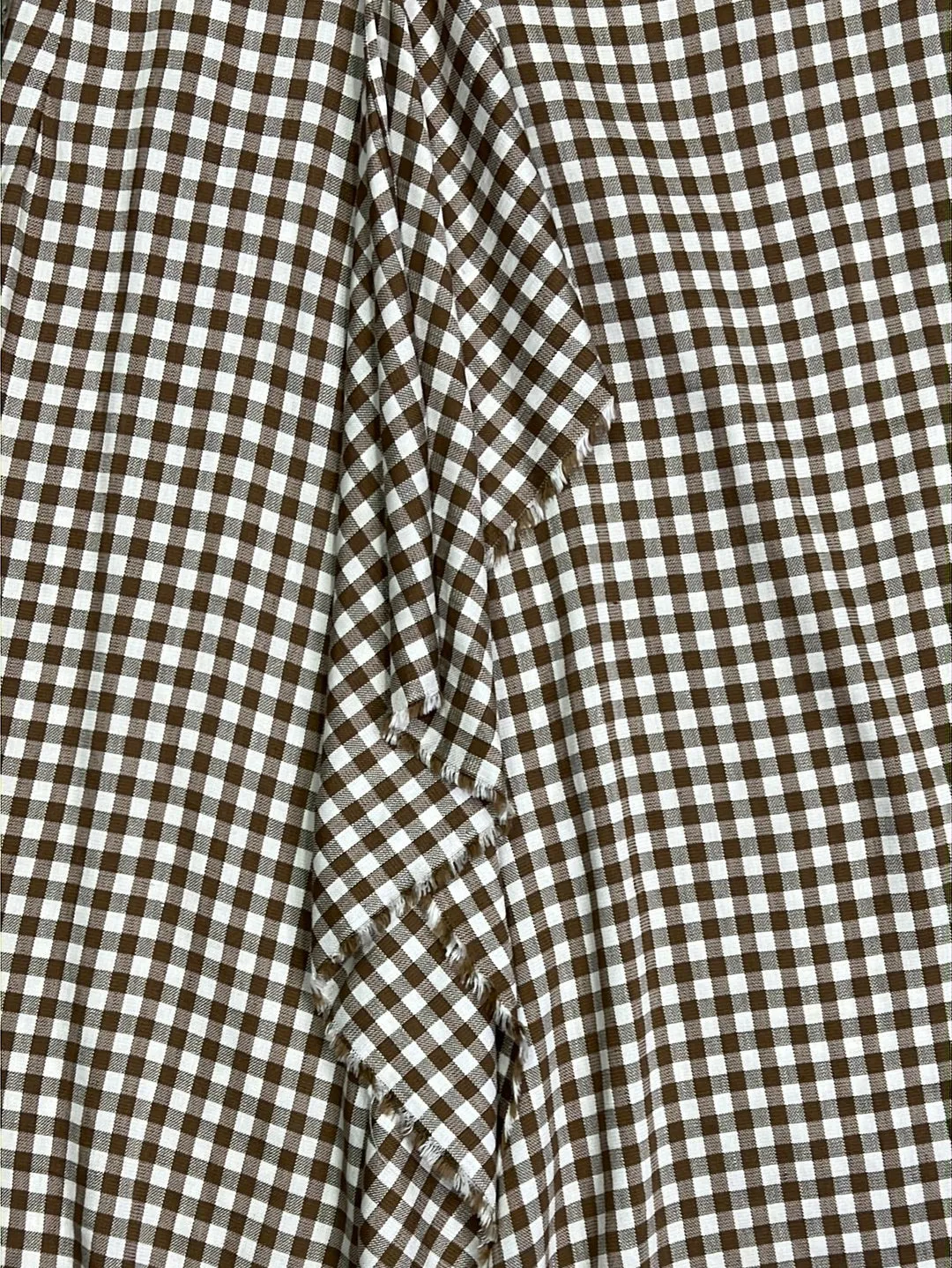 Size 8 - Scanlan Theodore Brown Gingham Skirt