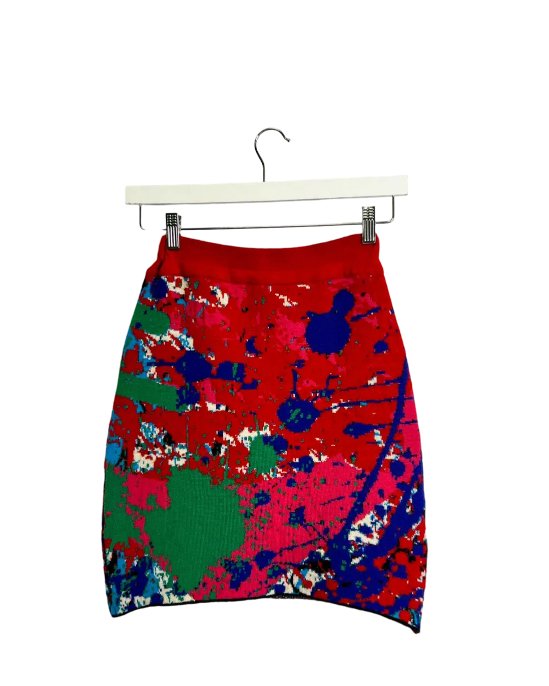 Size XS/S - Fool Splatter Mini Knit Skirt