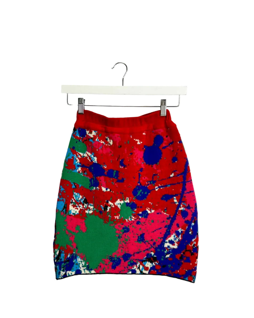 Size XS/S - Fool Splatter Mini Knit Skirt