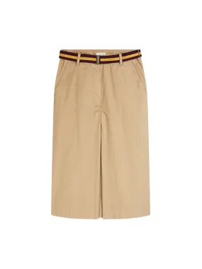 Sulia Bis Skirt in Beige