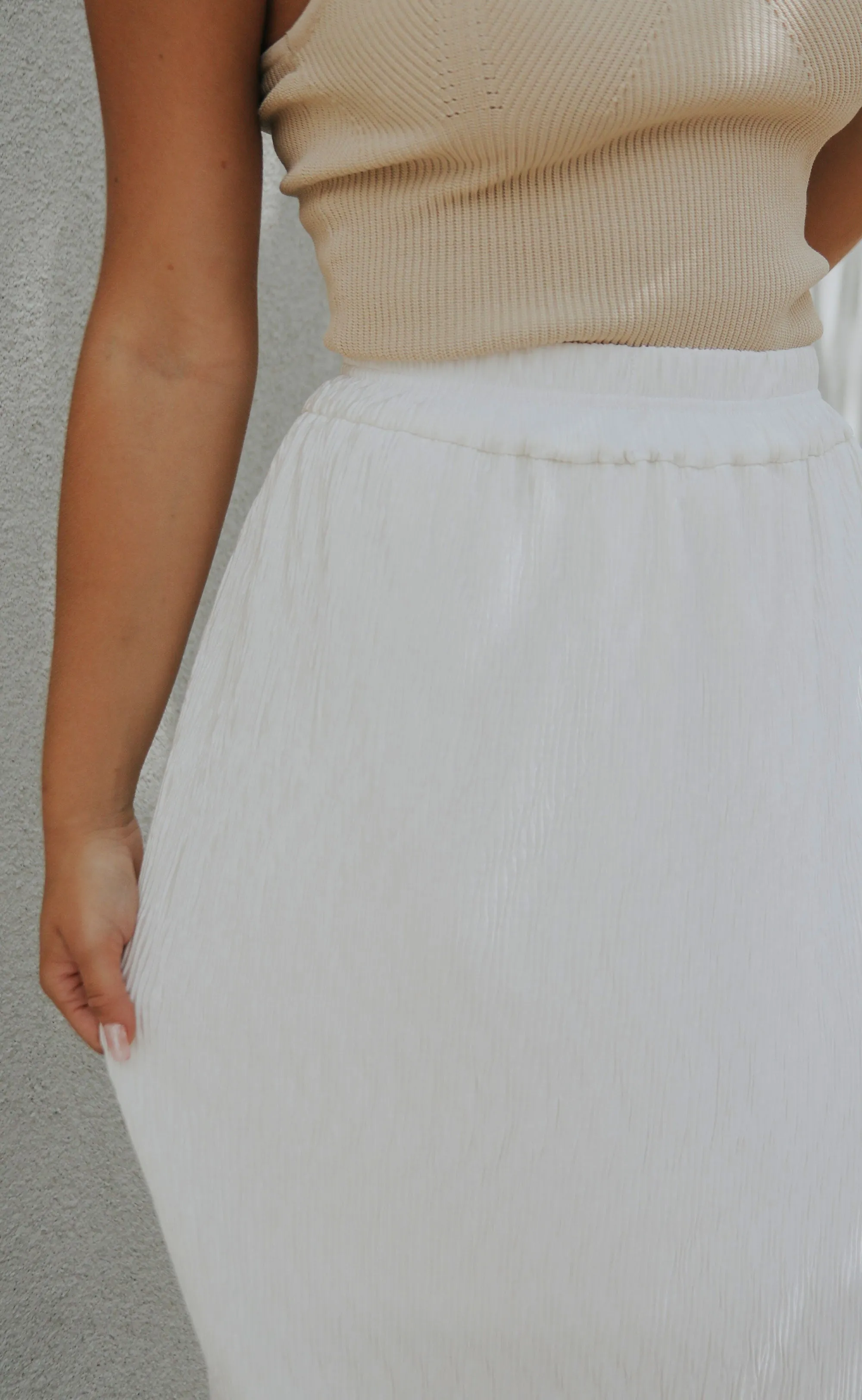 sweet lullaby skirt - white