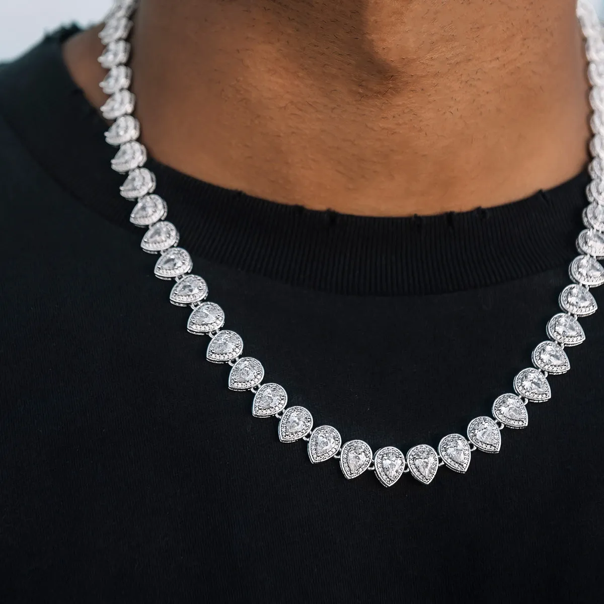 Teardrop Tennis Chain