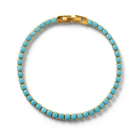 Tennis Bracelet - Turquoise