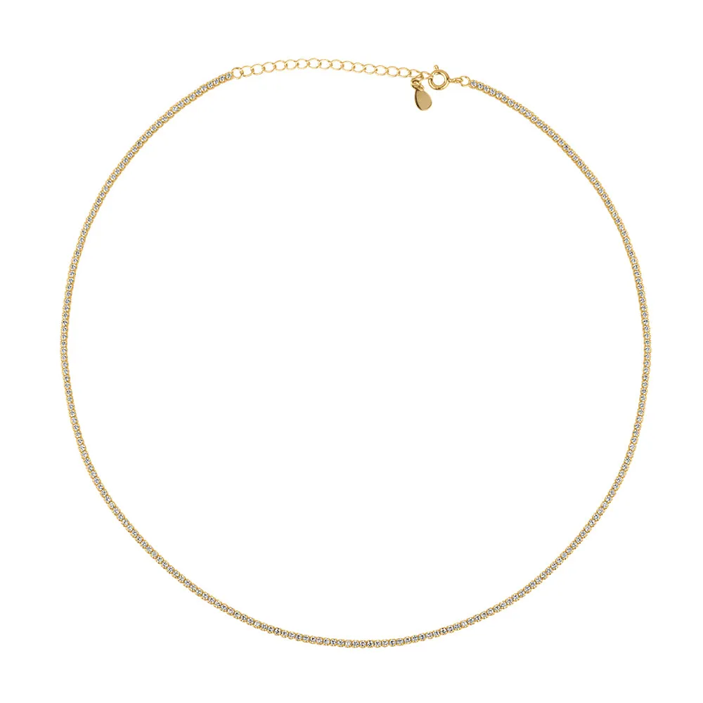 THIN TENNIS NECKLACE