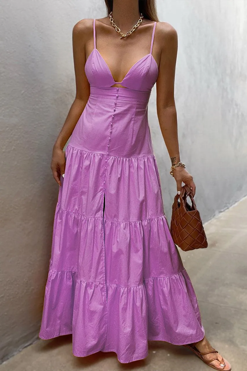 Veronica Maxi Dress - Lilac