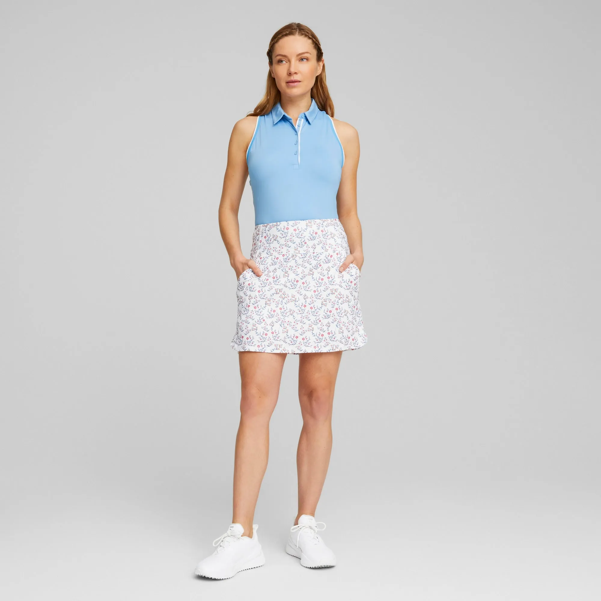 Women's PWRMESH Microfloral Golf Skirt